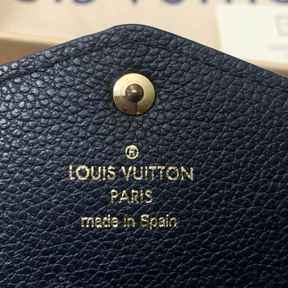 Louis Vuitton Handbags - Sold❤️LV Black Empreinte Sarah Wallet❤️